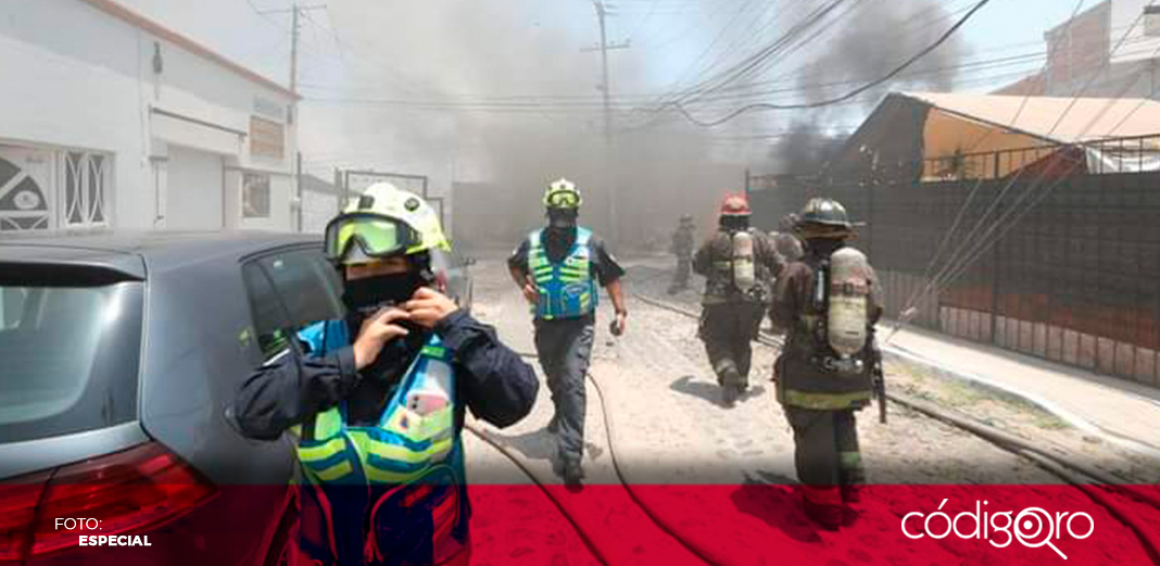 Protección Civil atiende incendio en Pie de la Cuesta