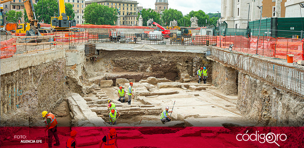 Hallan lavandería romana del Siglo II mientras se realizan las obras para el Jubileo