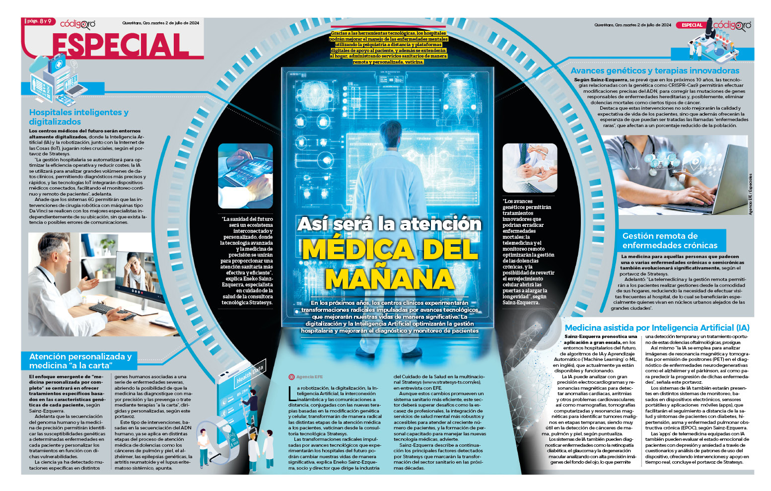 Así será la atención médica del mañana