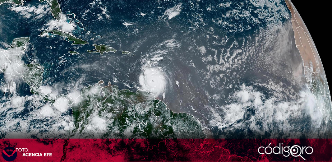 Huracán Beryl azota Granada y Barbados con lluvia y vientos