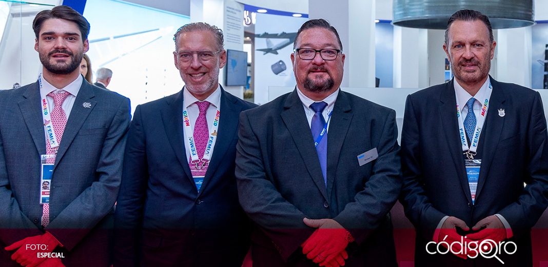 Kuri presenta potencial de Querétaro a representantes de empresa aeroespacial