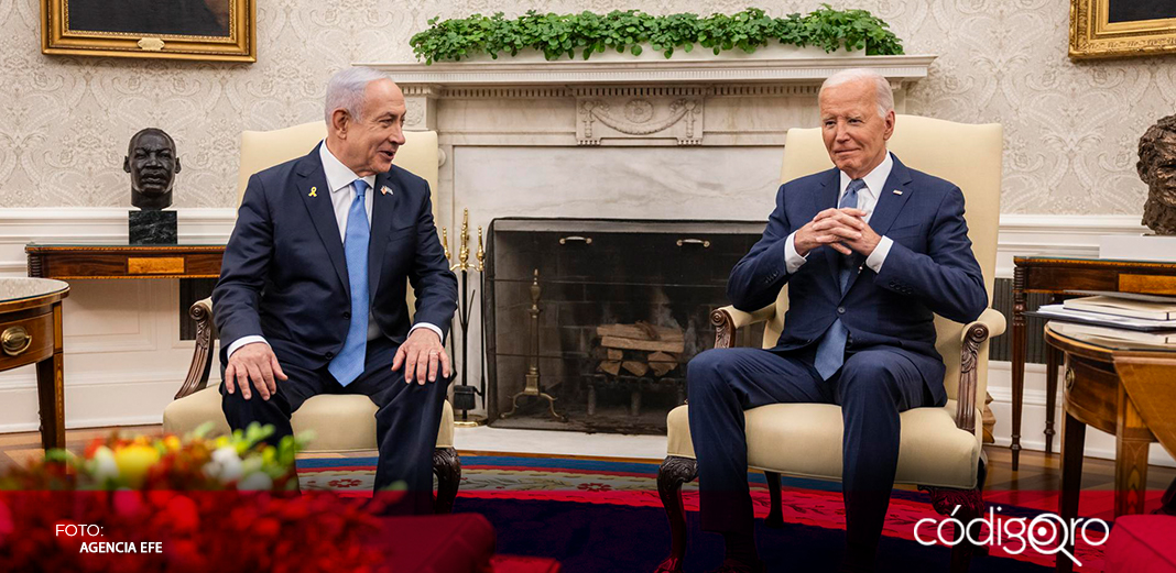 Netanyahu agradece a Biden 50 años de apoyo a Israel 