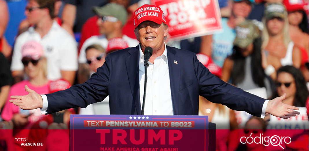 Trump exige el mismo tiempo en antena que Biden tras su discurso de renuncia