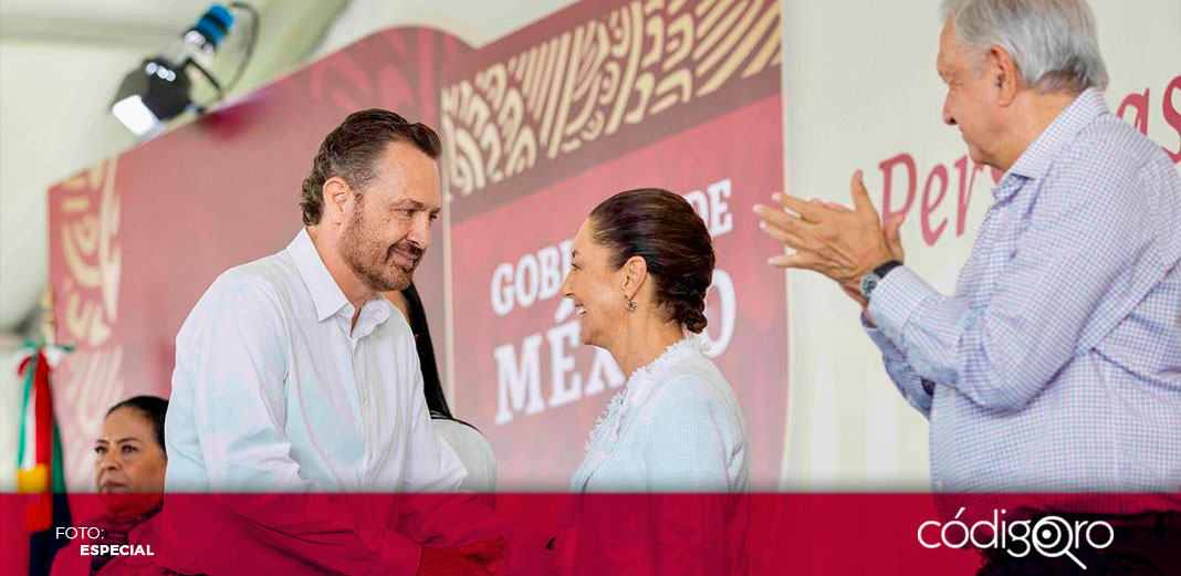 Piden López Obrador y Sheinbaum respeto para el gobernador de Querétaro