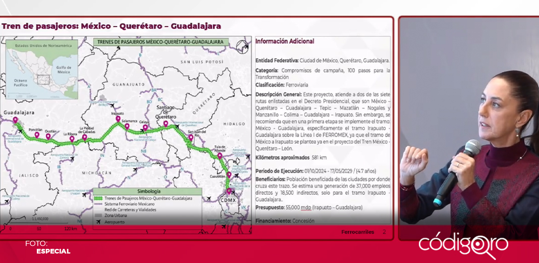 Destaca Canacintra relevancia de Querétaro en proyectos ferroviarios