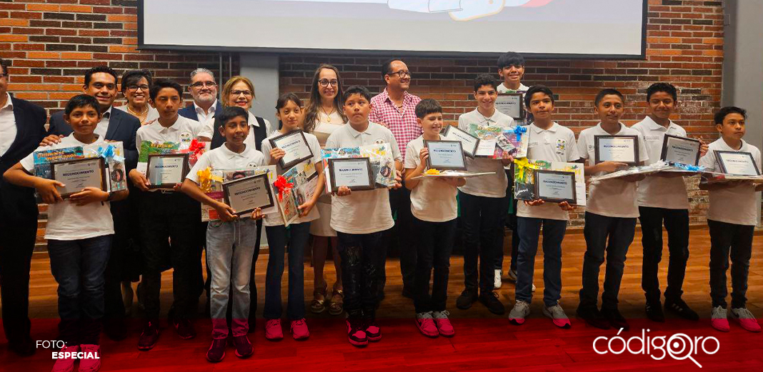 Reconocen a ganadores de la Olimpiada del Conocimiento Infantil 2023-2024