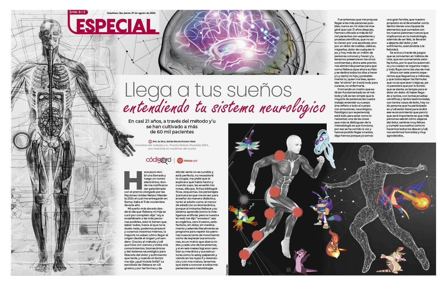 Llega a tus sueños entendiendo tu sistema neurológico