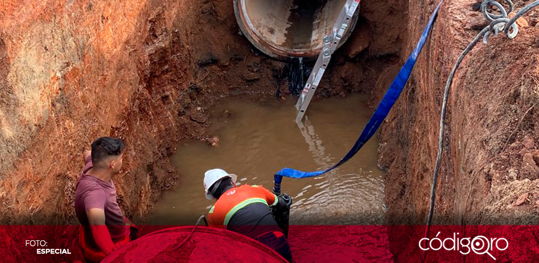 Por fuga, se derramaron 16 mil metros cúbicos de agua: CEA