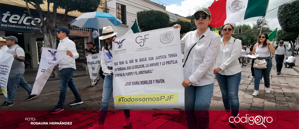 Integrantes del PJF piden a ciudadanos acercarse para conocer inconformidad