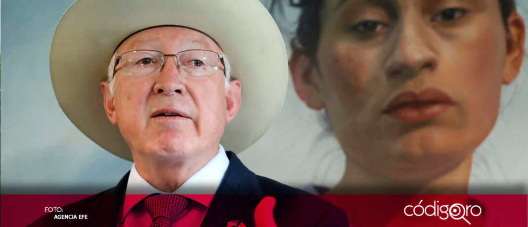 El embajador de EUA en México, Ken Salazar, ofreció colaboración un 