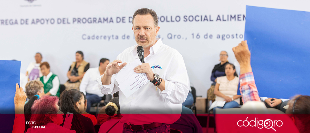 Entrega Mauricio Kuri apoyos del Programa de Desarrollo Social Alimentario