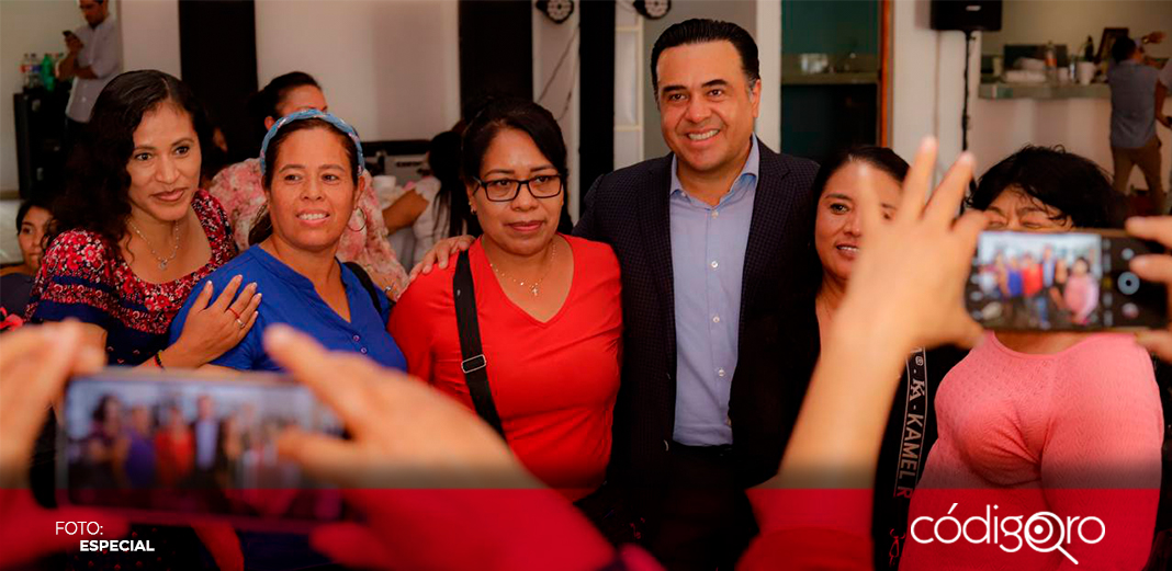 Nava se reúne con líderes comunitarios