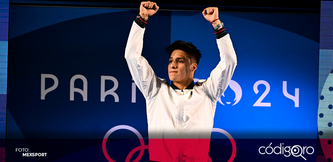 Osmar Olvera suma su segunda medalla en París 2024