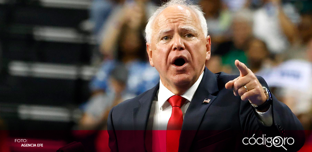Tim Walz acepta debatir con J.D. Vance