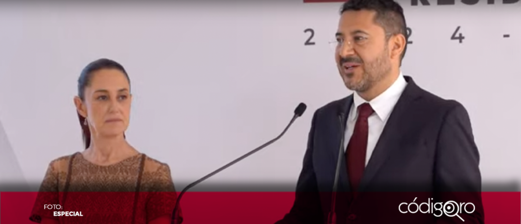 Claudia Sheinbaum anunció que el actual jefe de Gobierno de la CDMX, Martí Batres Guadarrama, será el nuevo director general del ISSSTE