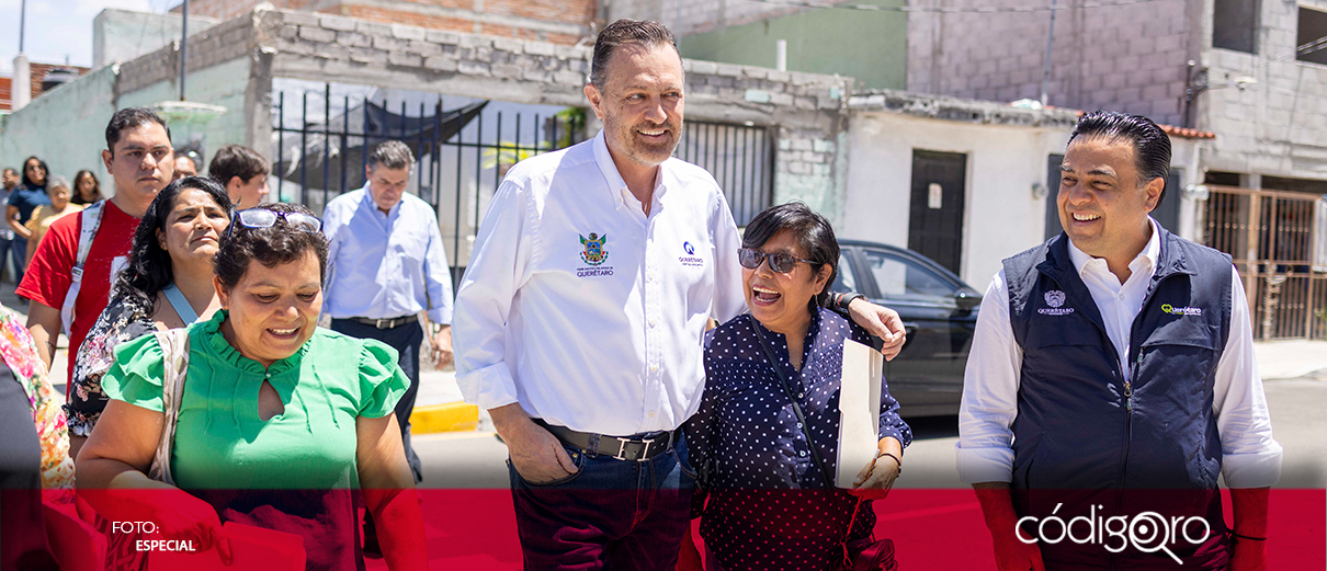 Kuri entrega obra de mejoramiento en calles de la colonia Rinconada del Sol