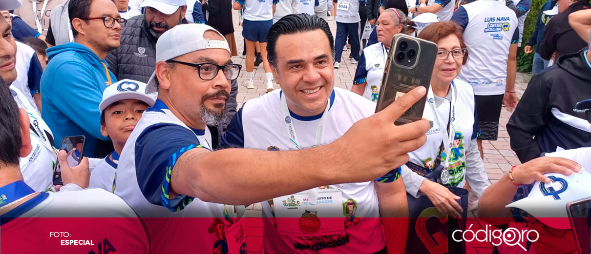 Nava participa en circuito "Caminando Hacia la Prevención"