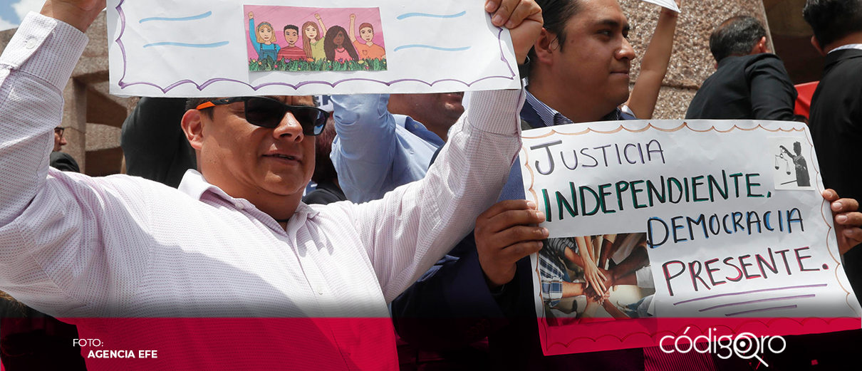 Jueces y magistrados inician paro nacional contra reforma al Poder Judicial