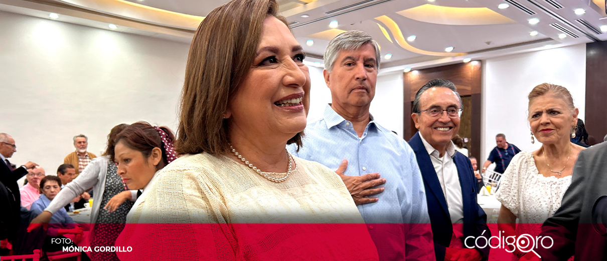 Xóchitl Gálvez agradece apoyo en Querétaro y critica a senadores del PRD