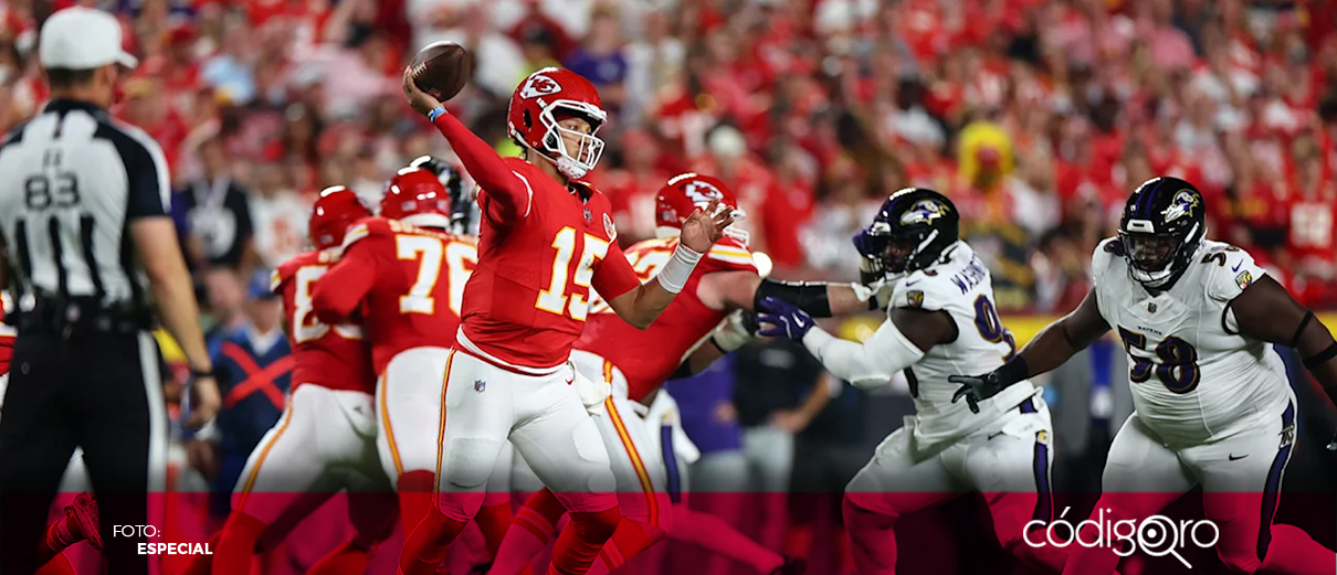 Chiefs abren temporada con victoria ante los Ravens