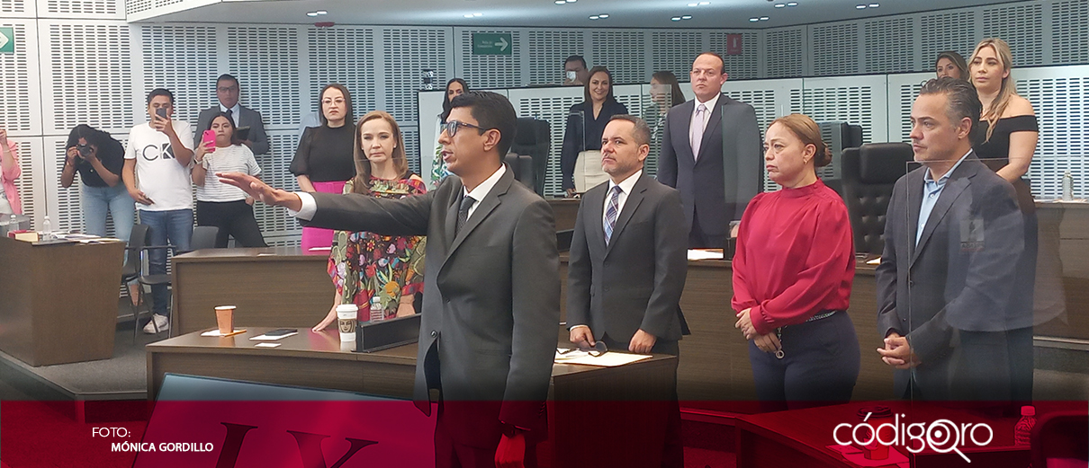 Designan a nuevo titular de Servicios Parlamentarios en el Congreso local
