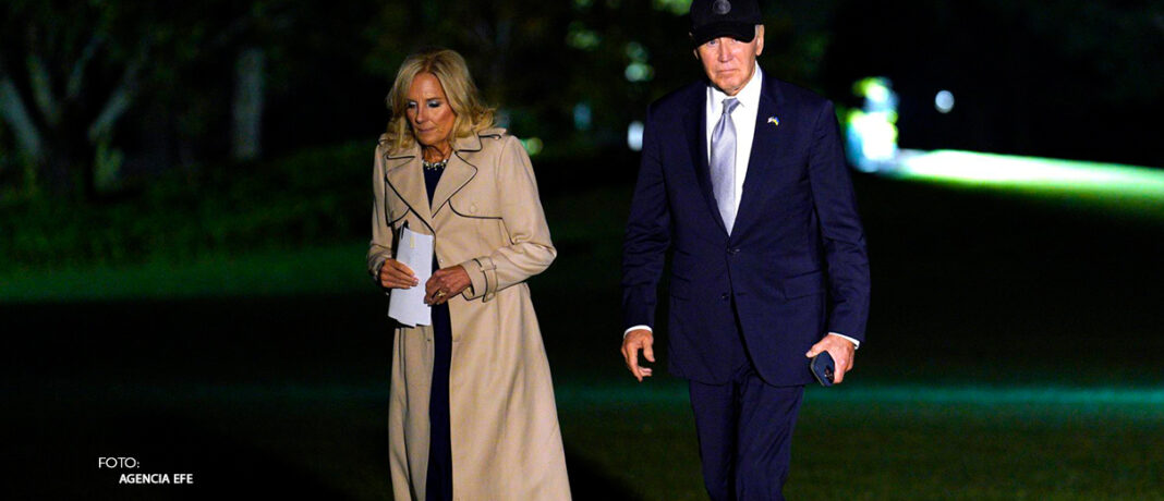 Jill Biden, primera dama de EUA, arribó al país para la investidura de Claudia Sheinbaum como presidenta de México; tiene previsto un discurso y después acudirá a una cena con Sheinbaum en el Museo de la CDMX
