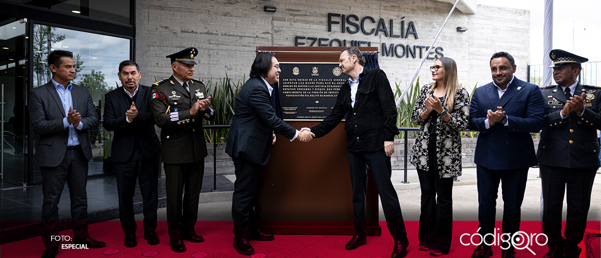 Mauricio Kuri inaugura edificio de la FGE en Ezequiel Montes