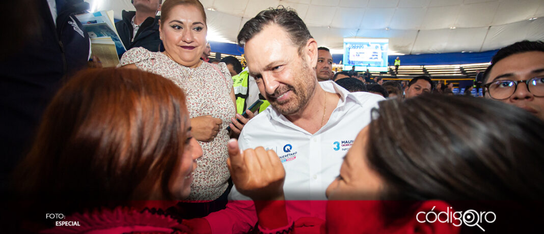 El gobernador Mauricio Kuri presentó su informe ciudadano en San Juan del Río y afirmó que su administración continuará apostándole a la potencialidad de la región para que las oportunidades sean equitativas y lleguen a todo el estado
