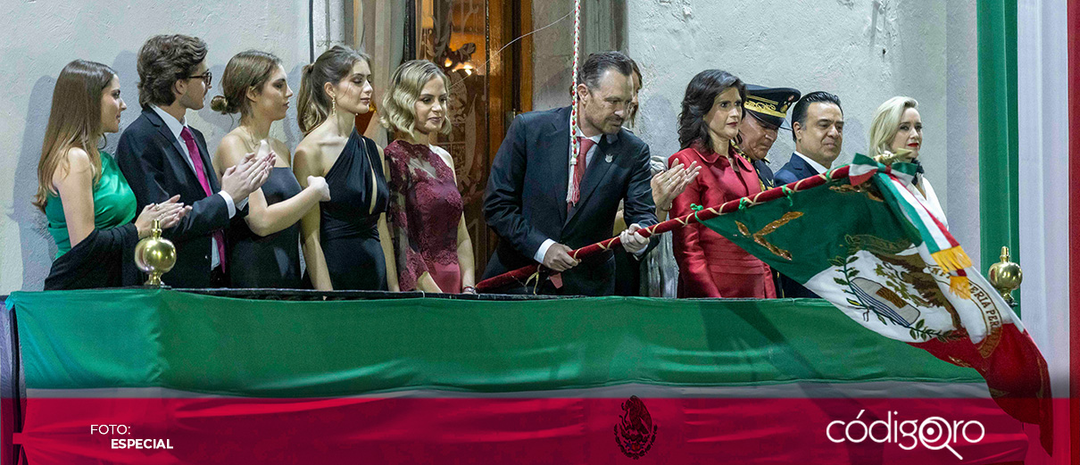 Mauricio Kuri encabeza ceremonia del Grito de Independencia