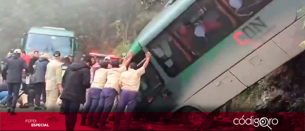 Confirman 4 mexicanos lesionados en accidente de autobús en Perú