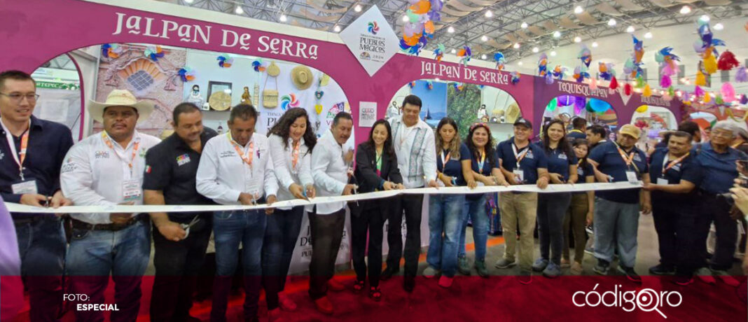 El estado de Querétaro participa en el Tianguis de Pueblos Mágicos 2024. Foto: Especial