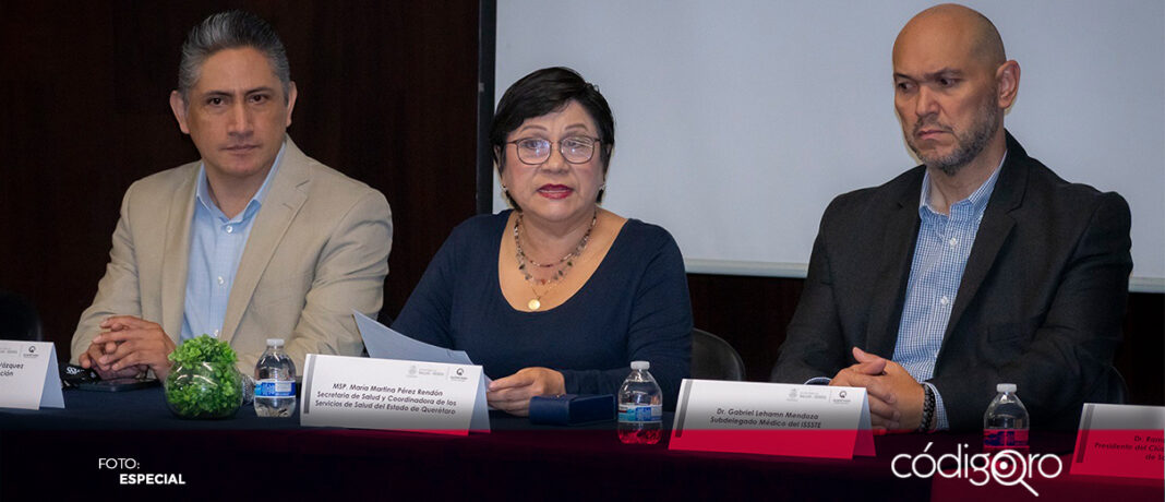 La secretaria de Salud, Martina Pérez Rendón, puso en marcha el curso de Evaluación de Hospitales. Foto: Especial