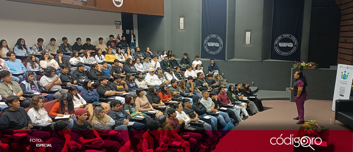 Sensibilizan a estudiantes y docentes de la UPQ en donación de órganos y tejidos 
