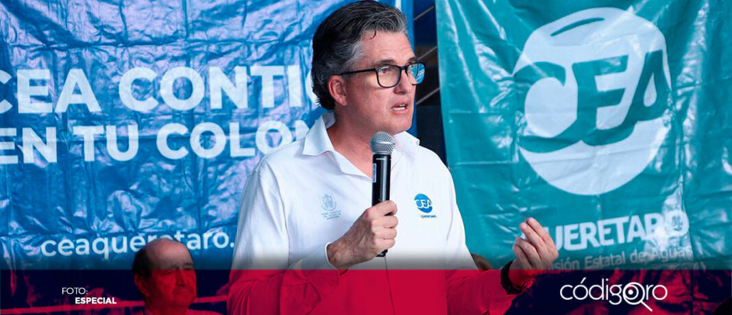 Luis Alberto Vega Ricoy indicó que menos del 10% de las tomas de agua en Querétaro están concesionadas a organismos privados