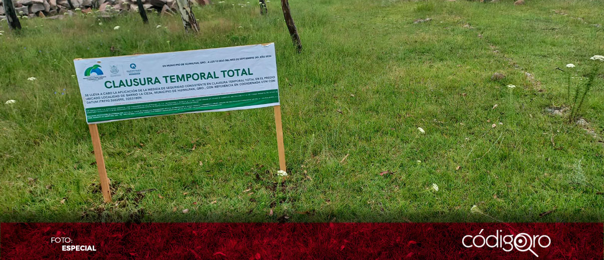 Clausura PEPMADU sitio de depósito de material de construcción