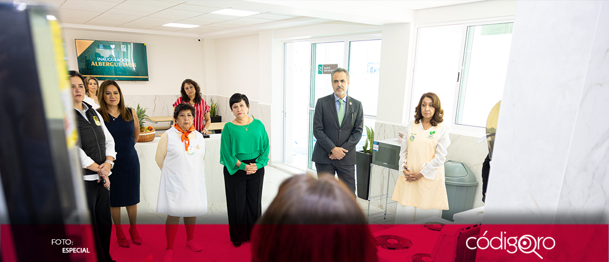 Inauguran remodelación de albergue para familiares de pacientes en el IMSS