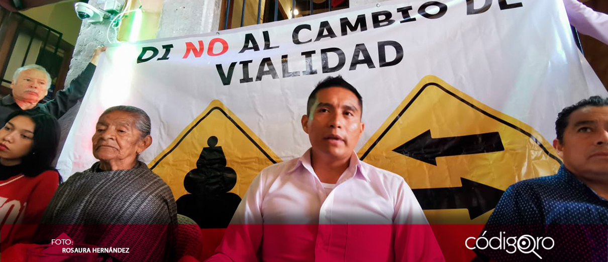 Inconformes vecinos de La Cañada por cambio de vialidad