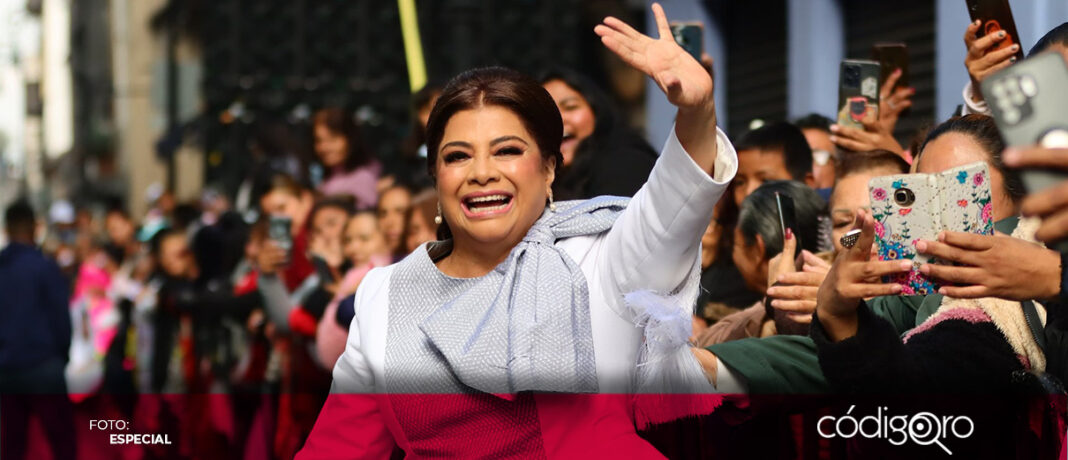 Clara Brugada Molina tomó posesión como jefa de Gobierno de la Ciudad de México. Foto: Especial