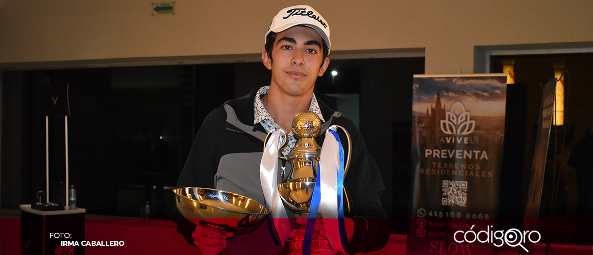 Diego Serrano se corona en Torneo Anual del Club Campestre de Querétaro