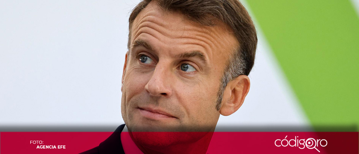 No se puede pedir alto el fuego y dar armas a Israel: Macron