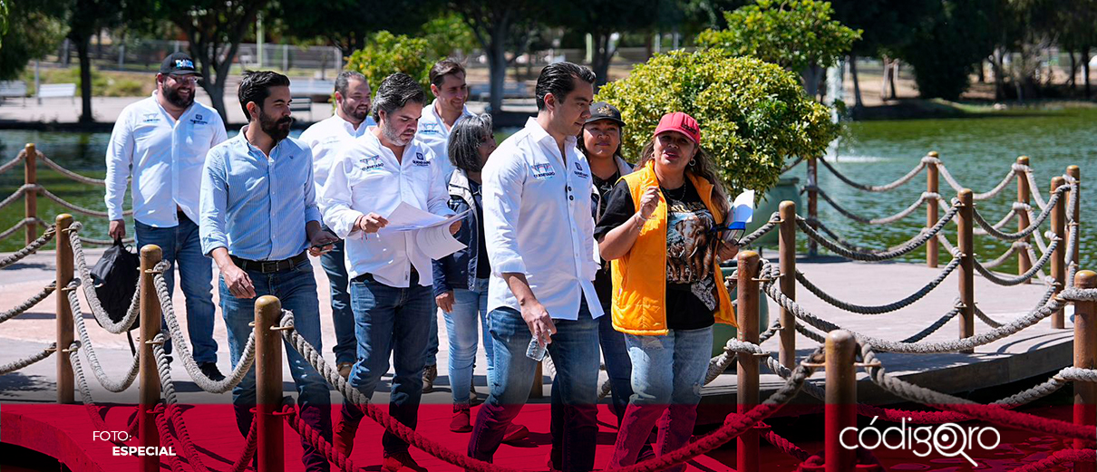 Felifer Macías anuncia renovación del Parque Alfalfares