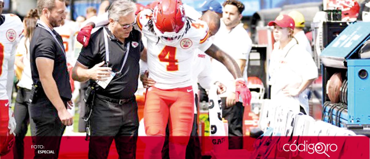 Mahomes asume la culpa por lesión de Rice