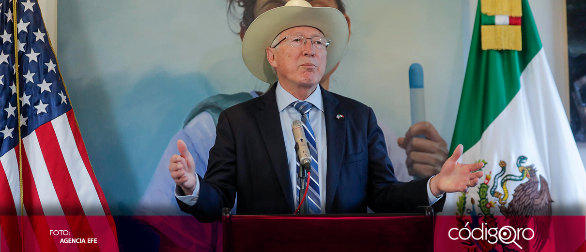 Ken Salazar dice que la relación México-EUA "nunca se va a pausar"