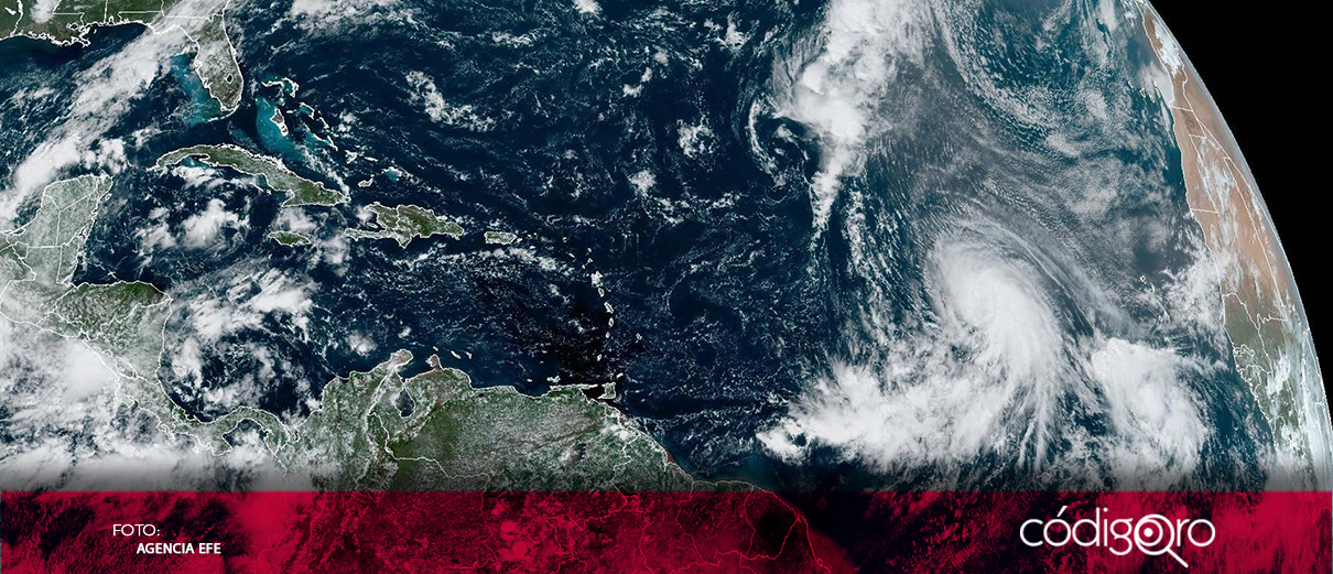 Huracán Kirk se fortalece en el Atlántico y se forma una depresión tropical