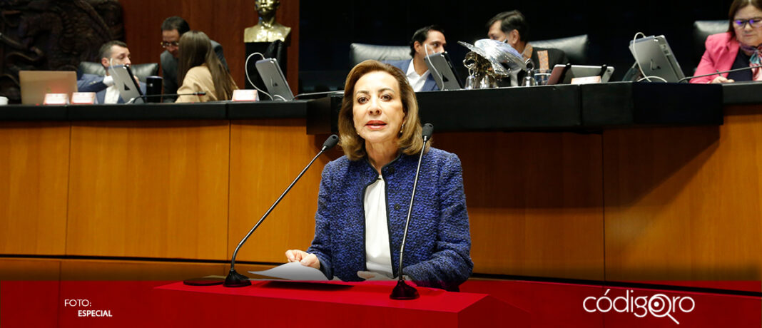 Guadalupe Murguía, coordinadora de los senadores del PAN, aseguró que con la aprobación de las leyes secundarias de la reforma judicial se busca el control absoluto de quienes integren dicho poder; por ello, propuso una moción para una revisión profunda 