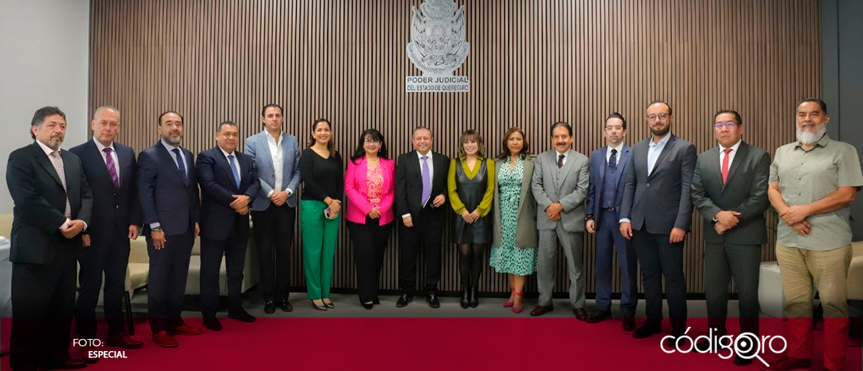 Poder Judicial estatal se reúne con Colegios, Barras y Asociaciones de Abogados