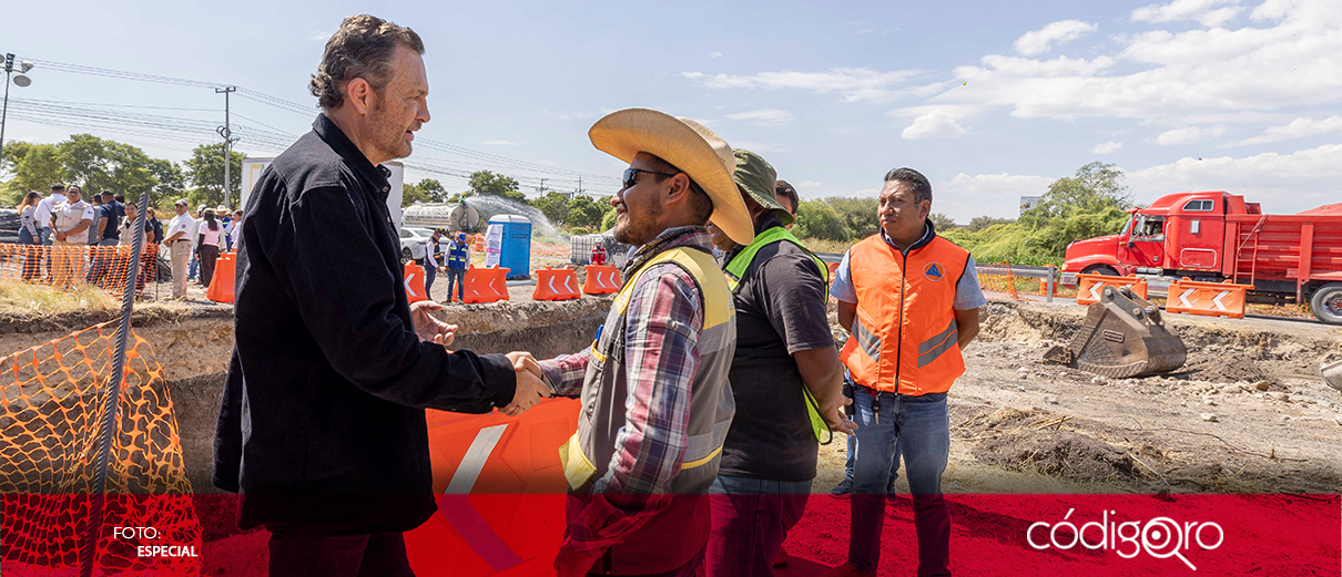 Inicia construcción de Paso Superior Vehicular en Ezequiel Montes