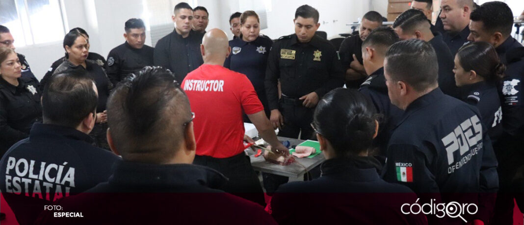 Con el objetivo de reforzar conocimientos e intercambiar buenas prácticas en materia de seguridad, PoEs participó en la primera etapa de capacitación para Grupos Tácticos; además, fueron instruidos en primeros auxilios