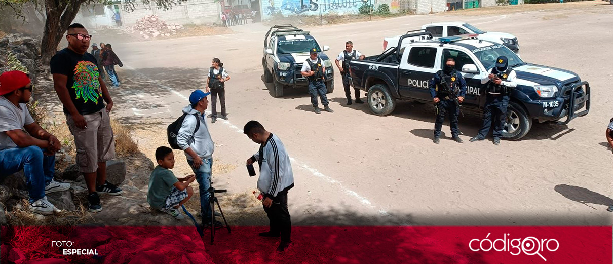 Refuerzan seguridad en canchas de Santa Rosa Jáuregui