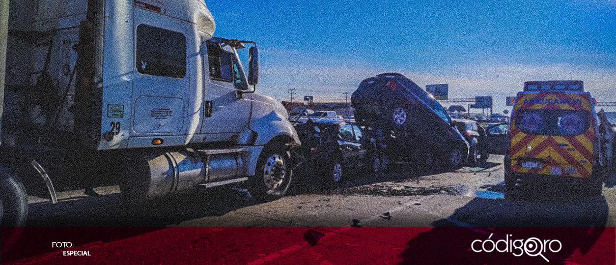 Accidente en la carretera 57 México-Querétaro provoca caos vial